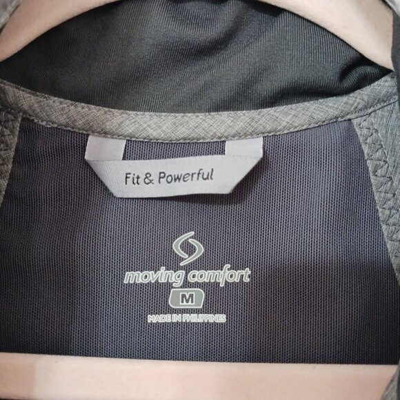 Moving Comfort Brooks Running Walking Gray Women's Vest Medium - Picture 3 of 11